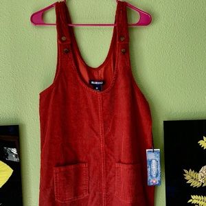 Corduroy Overall dress